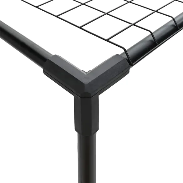 Stand Plante Exterior 3 Niveluri Oțel Negru | Comandă Online