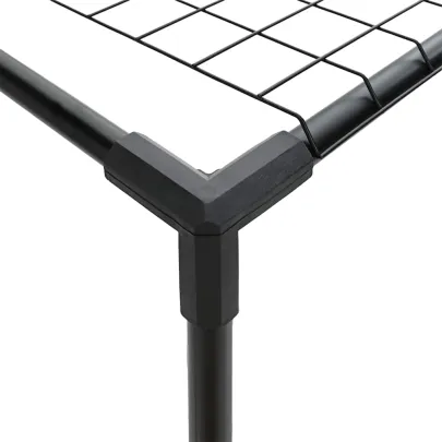 Stand Plante Exterior 3 Niveluri Oțel Negru | Comandă Online