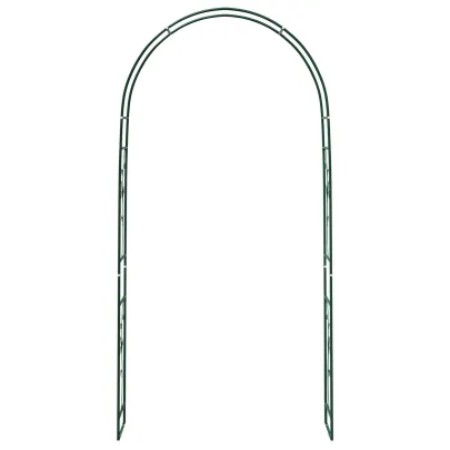 Arc Floral Grădină Metal Verde | Decor Exterior Elegant