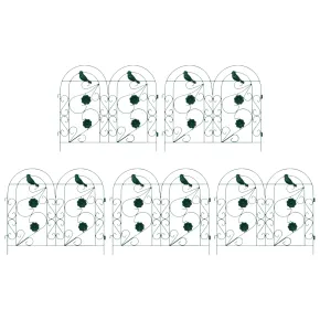 Gard Spalier Verde pentru Grădină | Decor Rustic 2