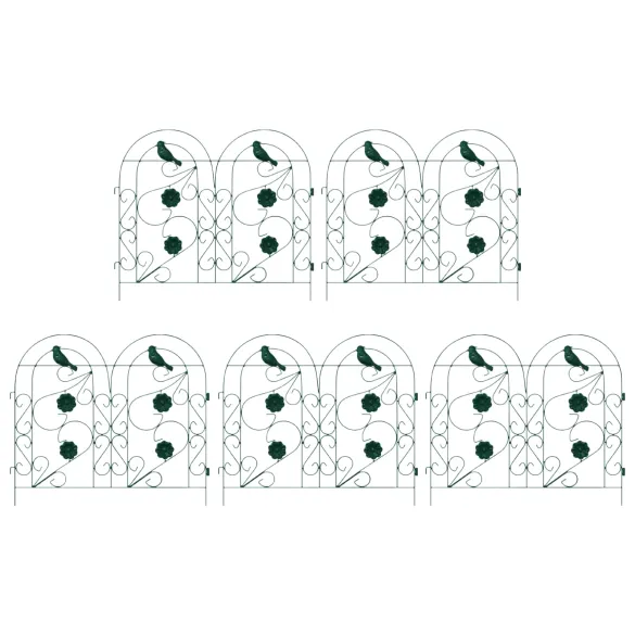 Gard Spalier Verde pentru Grădină | Decor Rustic