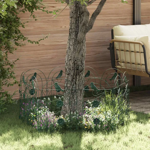 Gard Spalier Verde pentru Grădină | Decor Rustic