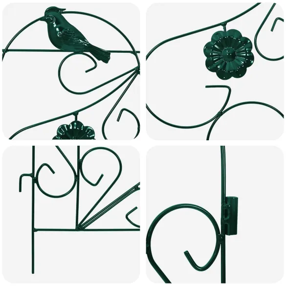 Gard Spalier Verde pentru Grădină | Decor Rustic