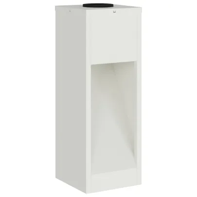 Lămpi Alee Solar LED 2 bucăți, Oțel Alb | Comandă Online