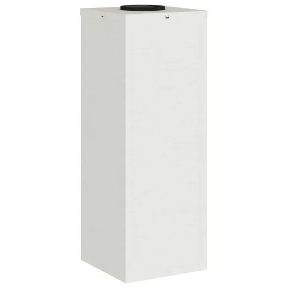 Lămpi Alee Solar LED 2 bucăți, Oțel Alb | Comandă Online