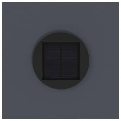 Lămpi Solar LED pentru Alei | 2 Bucăți Antracit