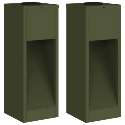 Lămpi de Alee Solar LED 2 bucăți | Livrare Gratuită