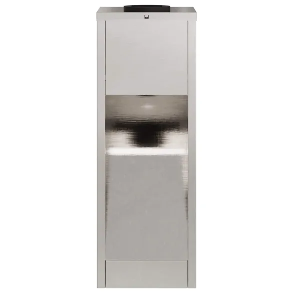 Lămpi Alee Solar LED 2 Bucăți, Oțel Inoxidabil