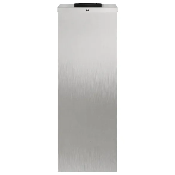 Lămpi Alee Solar LED 2 Bucăți, Oțel Inoxidabil