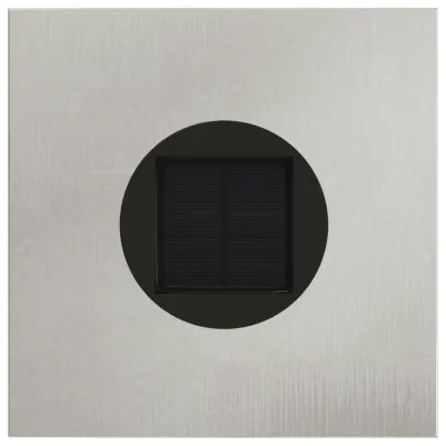 Lămpi Alee Solar LED 2 Bucăți, Oțel Inoxidabil