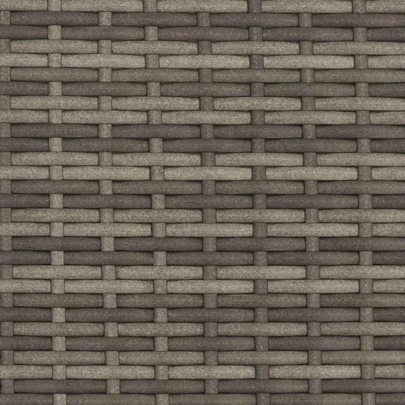 Bancă Ratan cu Pernă pentru Grădină și Terasă