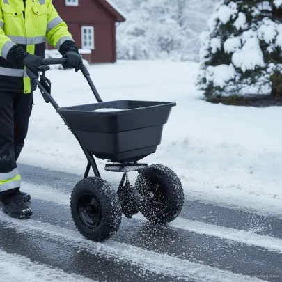 Împrăștietor Semințe și Îngrășăminte | 29L, Negru