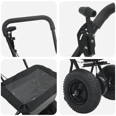 Împrăștietor Semințe și Îngrășăminte | 29L, Negru