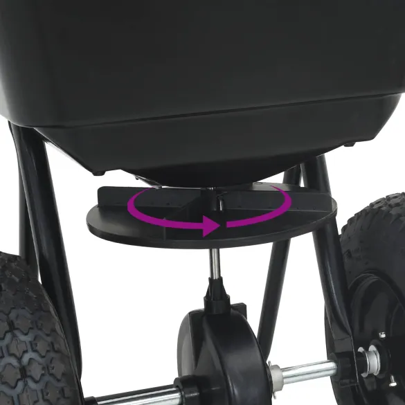 Împrăștietor Semințe și Îngrășăminte | 29L, Negru