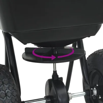 Împrăștietor Semințe și Îngrășăminte | 29L, Negru