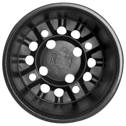 Set Ghivece Flori Negre 50 buc | Plastic | Livrare Gratuita