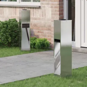 Lămpi Alee Solar LED 2 bucăți | Iluminat Exterior Durabil