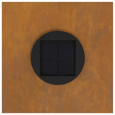 Lampi Alee LED Solar 2 bucati, Galvanizat | Livrare Gratuita