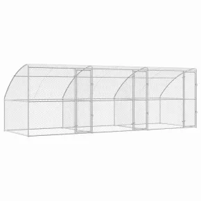 Cușcă Câini 3 Bucăți Oțel 6x2x2 m | Livrare Gratuită 2