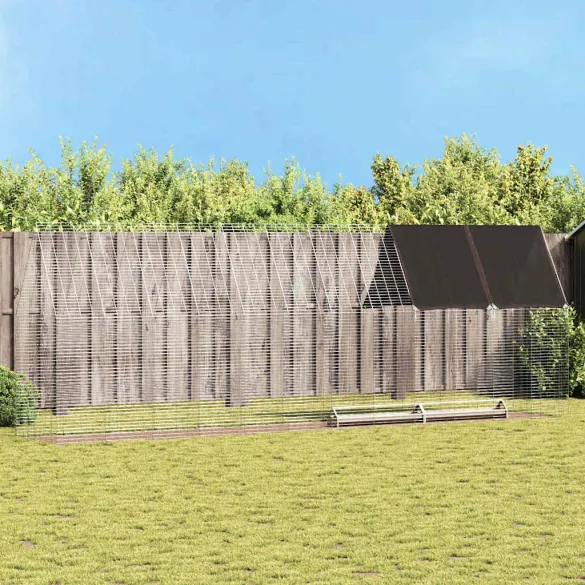 Cușcă pentru Pui și Animale Mici, Oțel Galvanizat