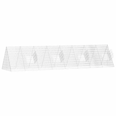 Cușcă Pui Oțel Galvanizat 430x100x85 cm | Livrare Gratuită