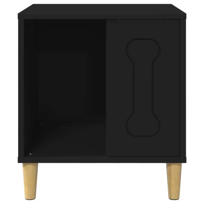 Casă Câini Lemn Compozit - Modernă, Rezistentă