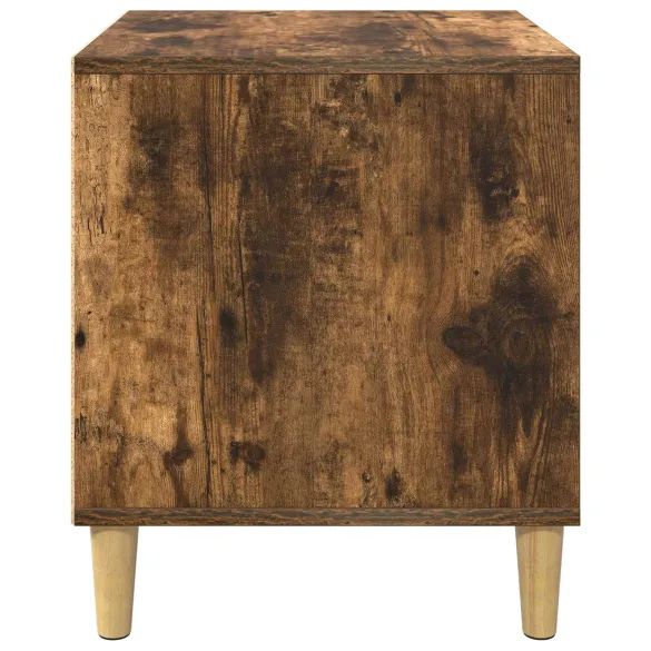 Casa pentru Caini Lemn Compozit Stejar Fumuriu 44x42x49 cm