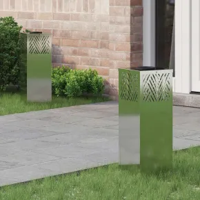 Lămpi LED Solare pentru Alei, 2 bucăți | Iluminat Exterior