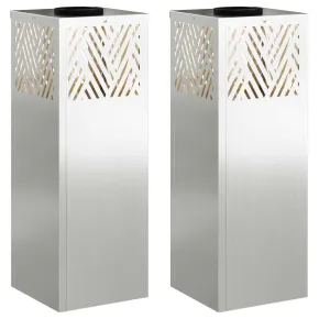 Lămpi LED Solare pentru Alei, 2 bucăți | Iluminat Exterior 2