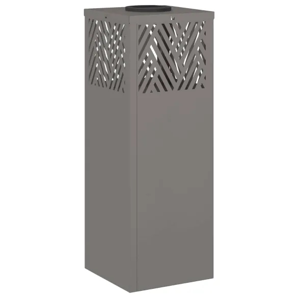 Lumină Solară LED Oțel Corten pentru Alei și Grădini