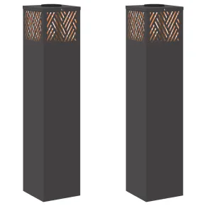 Lumină Solară LED pentru Alei 2 bucăți | Iluminat Exterior 2