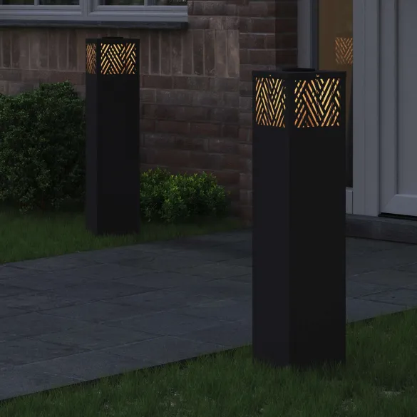 Lumină Solară LED pentru Alei 2 bucăți | Iluminat Exterior