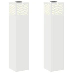 Lămpi LED Solare pentru Alei, Set de 2, Alb | Livrare Gratuită 2