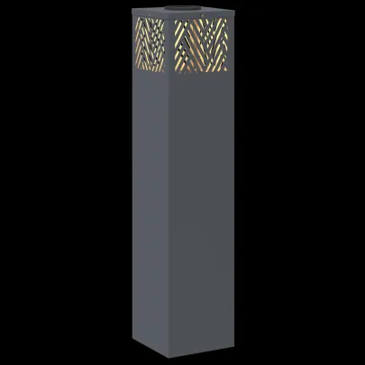 Lumină Solară LED Alei Herringbone Antracit - 2 pcs