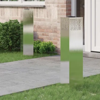 Lumină Solară LED Herringbone | Iluminat Exterior Elegant