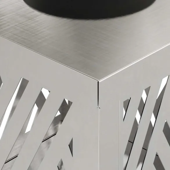 Lumină Solară LED Herringbone | Iluminat Exterior Elegant