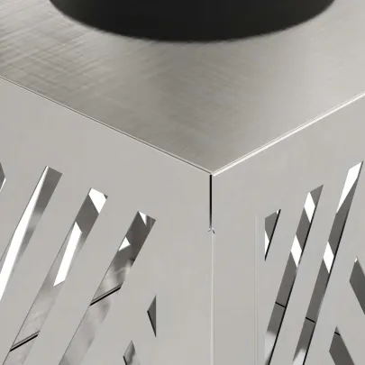 Lumină Solară LED Herringbone | Iluminat Exterior Elegant