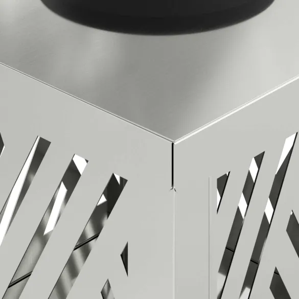 Lumină Solară LED Alei | 2 Bucăți | Galvanizat | Livrare Gratuită