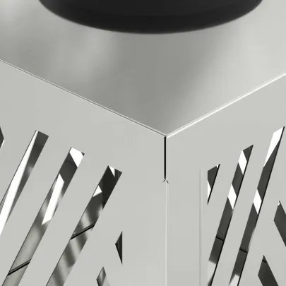 Lumină Solară LED Alei | 2 Bucăți | Galvanizat | Livrare Gratuită