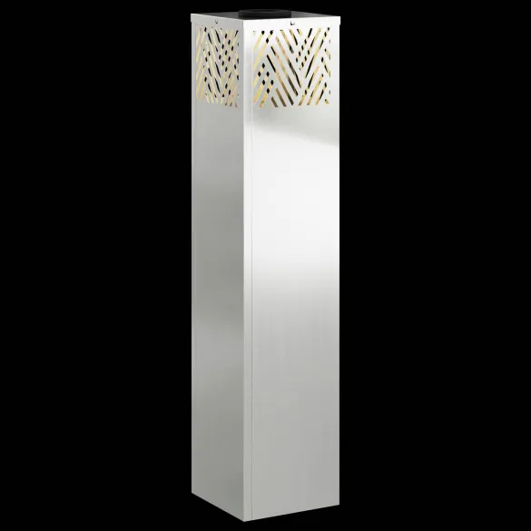 Lumină Solară LED Alei | 2 Bucăți | Galvanizat | Livrare Gratuită