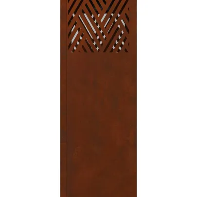 Lămpi LED Solare Oțel Corten pentru Alei | 2 bucăți