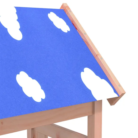 Turn de Joacă din Lemn Douglas Solid pentru Exterior