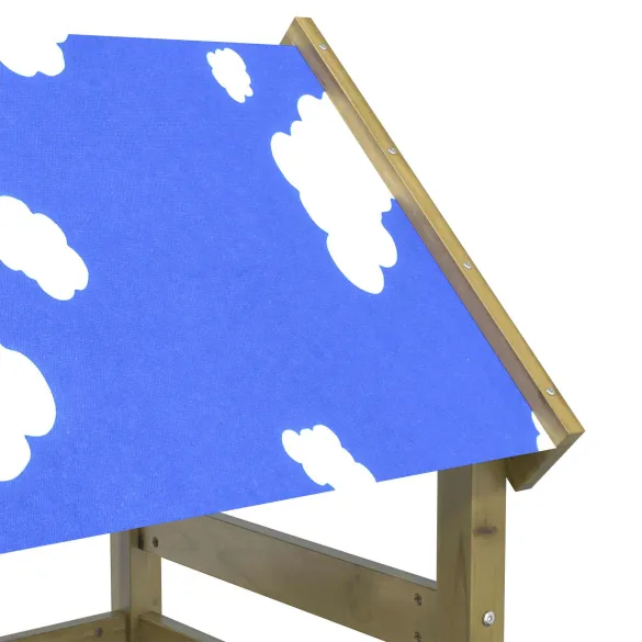 Turn de Joacă Lemn Impregnat pentru Copii | Livrare Gratuită