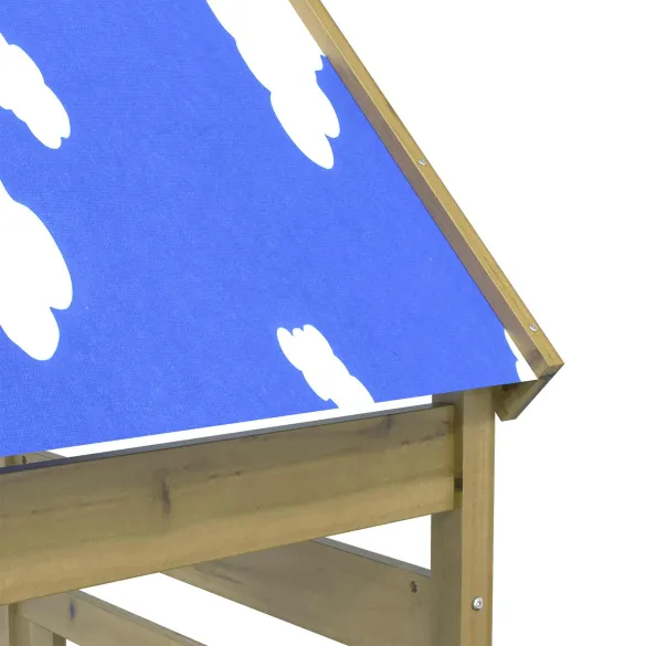 Turn de Joacă Lemn Impregnat | 265 cm | Livrare Gratuită