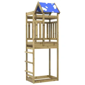 Turn de Joacă Lemn pentru Copii - Aventură în Grădină