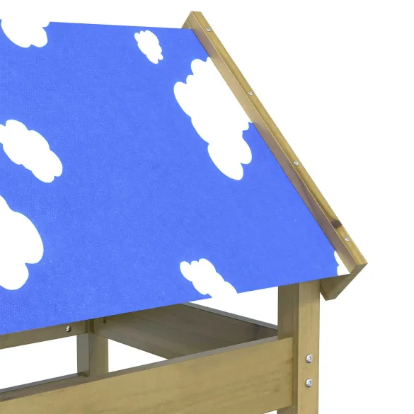 Turn de Joacă Lemn Impregnat pentru Exterior | 85x52.5x239 cm
