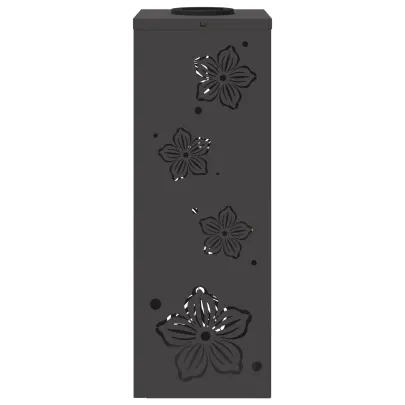 Lumină Solară LED Alei 2 bucăți, Oțel Negru | Livrare Gratuită