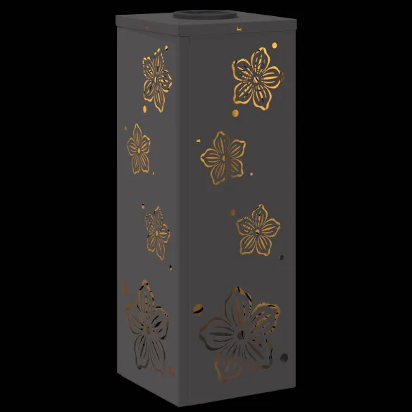 Lumină Solară LED Alei 2 bucăți, Oțel Negru | Livrare Gratuită