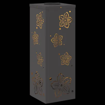 Lumină Solară LED Alei 2 bucăți, Oțel Negru | Livrare Gratuită