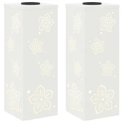 Lumină Solară LED Alei | 2 bucăți | Oțel | Livrare Gratuită